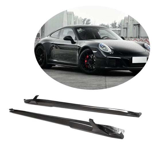 Side Skirts (Carbon) for Porsche 911 2012-2018 - image 1