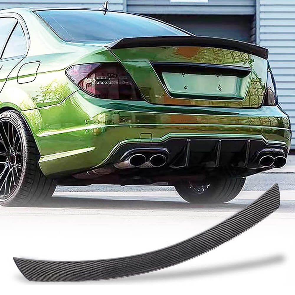 Spoiler SD V2 (Carbon) for Mercedes C-class W204 2007-2015 - image 1
