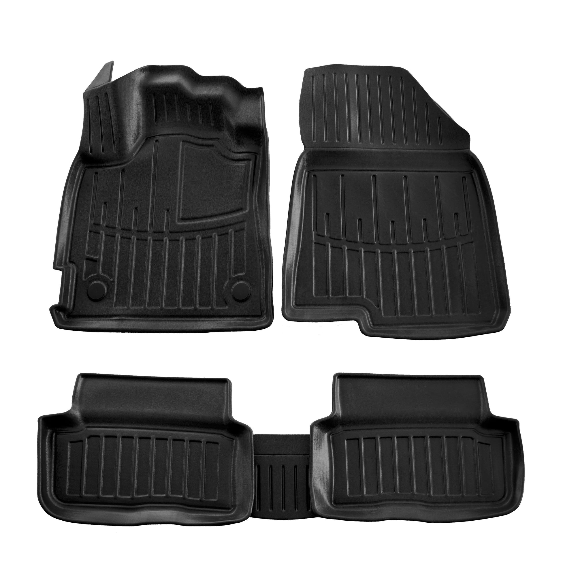 Rubber Floor Mats Stingray 3D Comfort (Set of 5) for Dacia Sandero 2021- - image 1