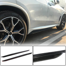 Carbon Side Skirt Extensions V1 (Real Carbon) for BMW X5 G05 2019- - image 1