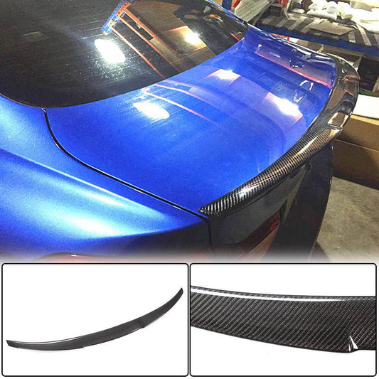 Rear Trunk Spoiler Carbon Fiber V4 (Coupe) for BMW 4 series F-32 2012-2020 - image 1