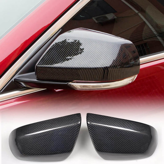 Mirror Covers (Carbon) for Cadillac ATS 2012-2019 - image 1