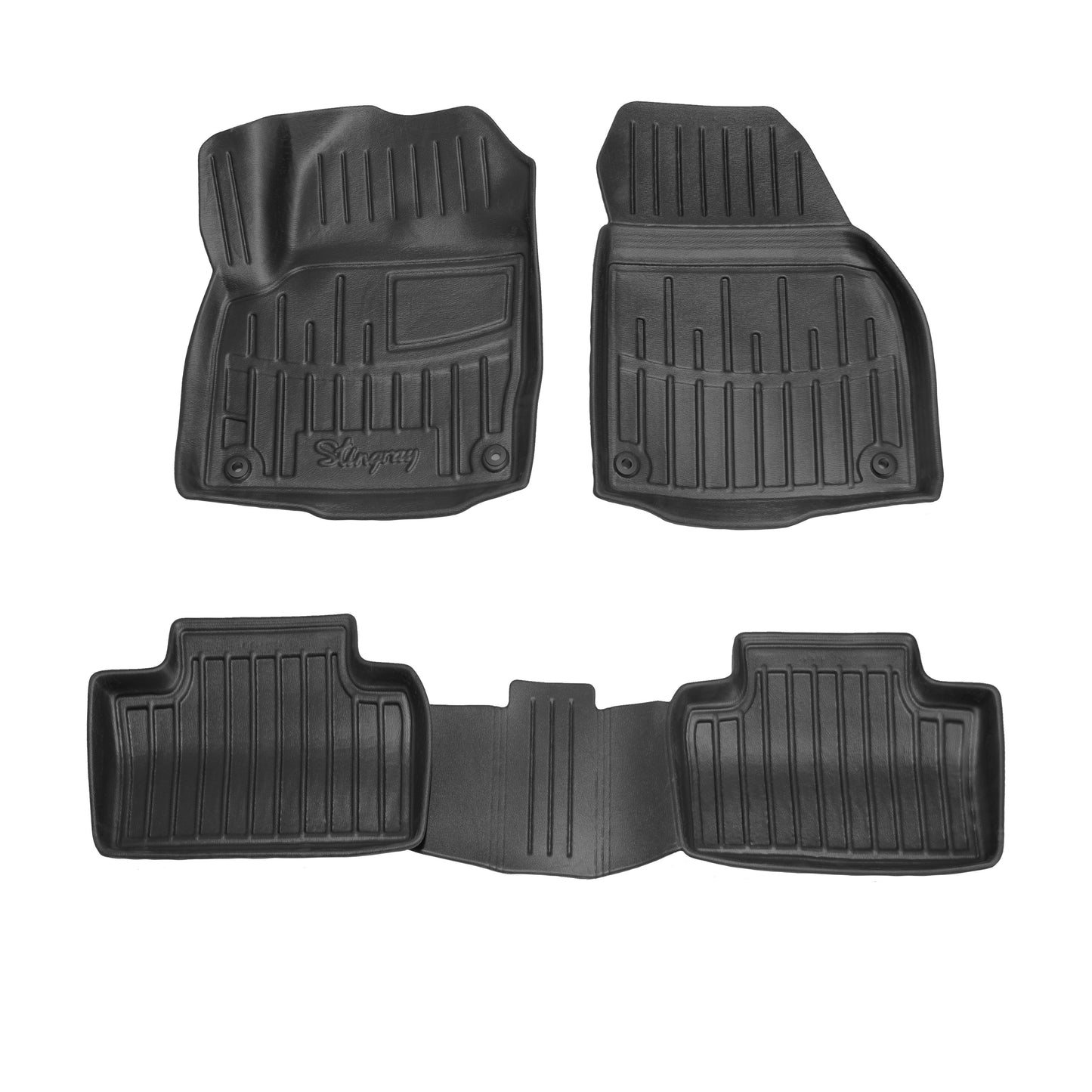 Stingray 3D Rubber Floor Mats (4 pcs) for Range Rover Evoque 2012-2018 - image 1