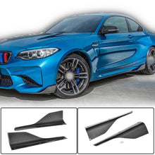 Side Skirt Extensions V3 (for F87, Carbon) for BMW 2 Series F22/F23 2014-2021 - image 1
