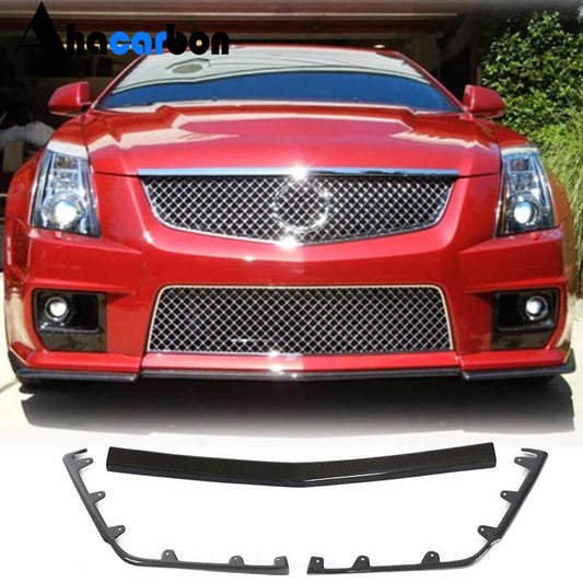 Carbon Front Bumper Covers (for CTS V Coupe) for Cadillac CTS 2007-2014 - image 1