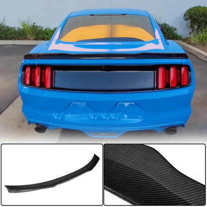 Spoiler V4 (Carbon) for Ford Mustang 2015-2023 - image 1