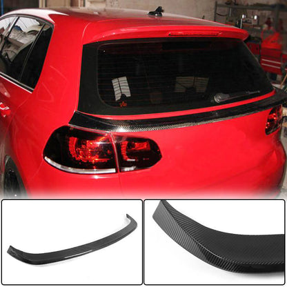 Lower spoiler (for GTI/R HB 2010-2013, Carbon) for Volkswagen Golf 6 - image 1