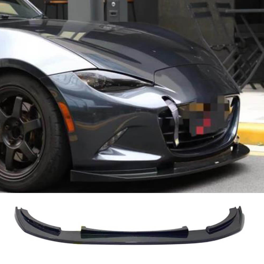 Front Bumper Lip V2 (2022+, Carbon) for Mazda MX-5 2014- - image 1
