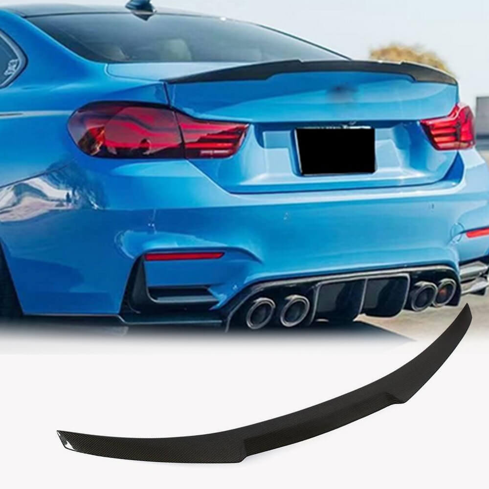 M4-Style V2 Spoiler (for F82, Carbon) for BMW 4 Series F32/F33/F36 2012-2020 - image 1
