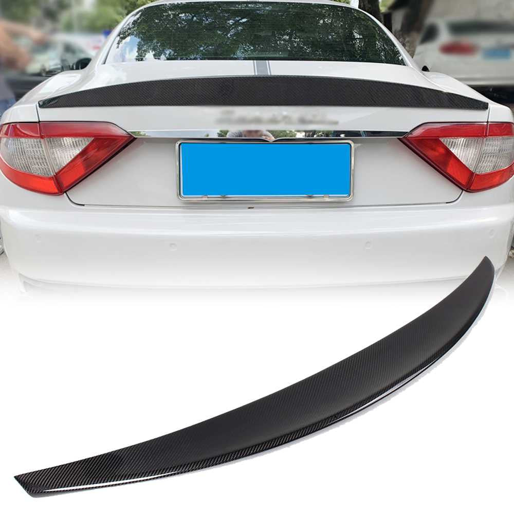 Rear Spoiler (Convertible, 2011-2013, Carbon) for Maserati GranTurismo 2007-2019 - image 1