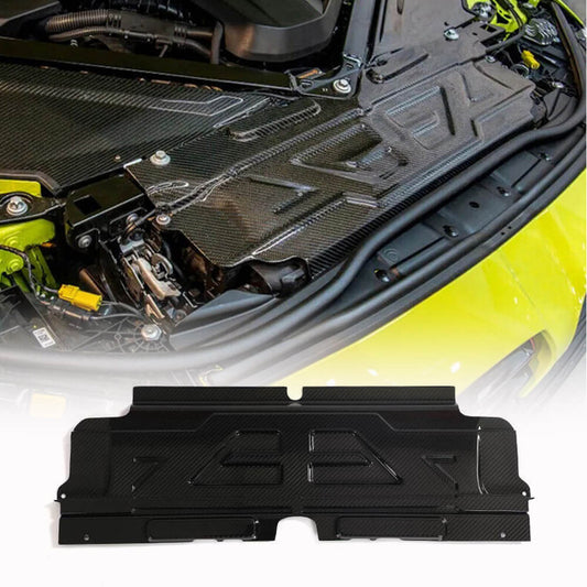 Front Engine Hood Panel Covers Dry Carbon Fiber (2021+) for BMW 3 series G20/21 2018- - image 1