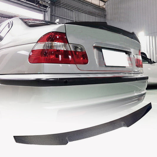 Rear Trunk Spoiler Carbon Fiber V2 (SD) for BMW 3 series E-46 1998-2006 - image 1
