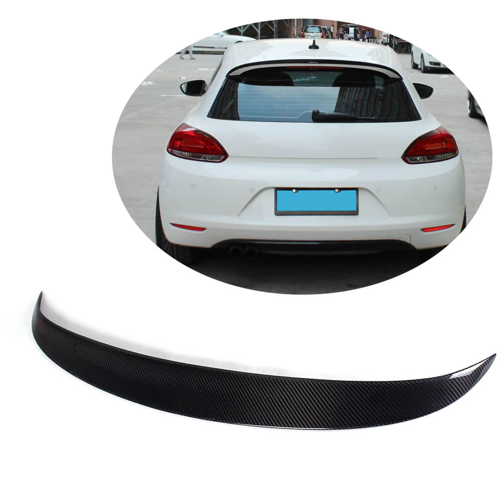 Spoiler V1 (for Base, Carbon) for Volkswagen Scirocco 2008-2017 - image 1