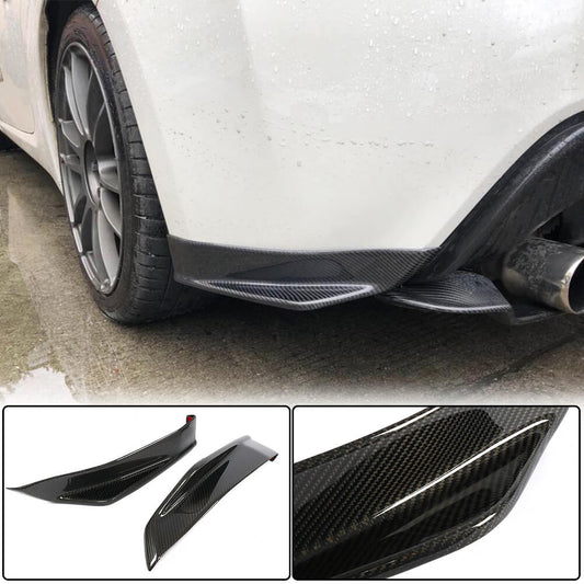 Rear bumper covers V1 (Carbon) for Subaru BRZ 2012-2021 - image 1