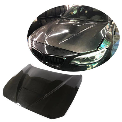Engine Bonnet Hood Cover Carbon Fiber (for F87) for BMW 2 Series F22/23 2014-2021 - image 1