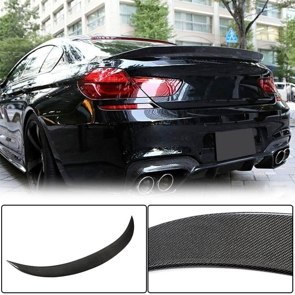 Trunk Lid Spoiler Carbon V5 (for F06/F13) for BMW 6 Series F12/F13/F06 2011-2018 - image 1