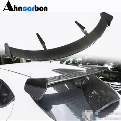 Spoiler V2 (HB, Carbon) for Mazda 3 2013-2019 - image 1