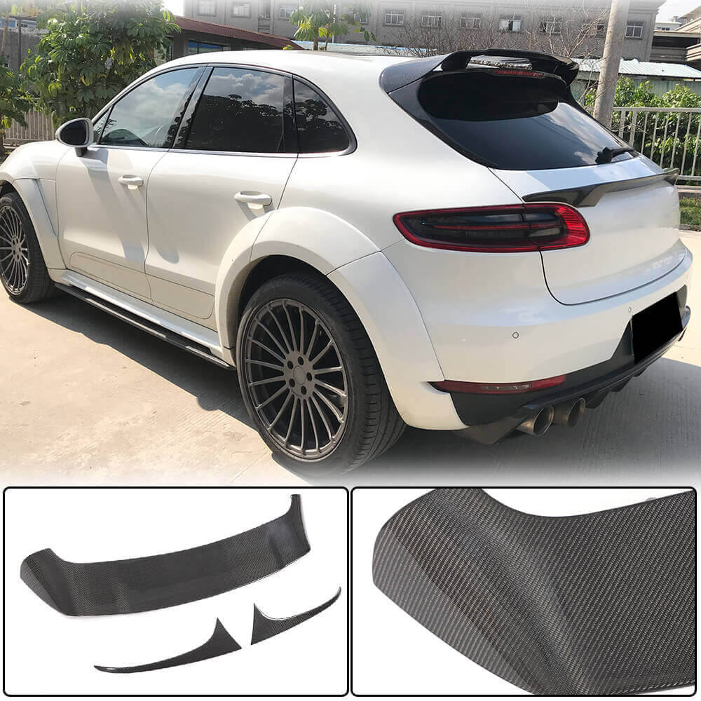 Rear Spoiler (2014-2021, Carbon) for Porsche Macan 2014-2024 - image 1
