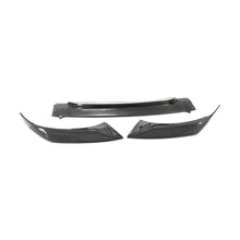 Front Bumper Lip V2 Add-on (for Base, Carbon) for BMW X6 F16 2014-2019 - image 1