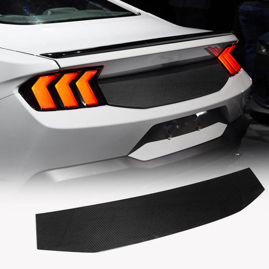 Trunk Lid Cover (Carbon) for Ford Mustang 2024- - image 1