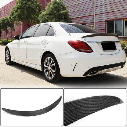 Spoiler V2 (for SD 2015-2019, Carbon) for Mercedes C-class W205 2014-2021 - image 1