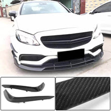 Covers for fog lights (for C63 AMG 2015-2019, Carbon) for Mercedes C-class W205 2014-2021 - image 1