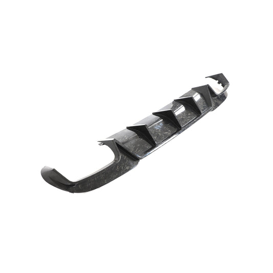 Rear bumper diffuser V1 (for E63 AMG 2013-2016, Carbon) for Mercedes E-class W212 2009-2016 - image 1