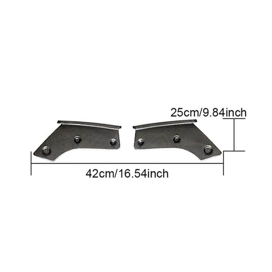 Rear Bumper Diffuser Carbon Fiber V3 (M-Sport) for BMW X5 F-15 2013-2018 - image 1
