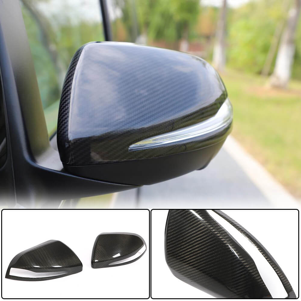 Mirror covers (2014-2019, Carbon) for Mercedes Vito / V-class W447 2014↗ year - image 1