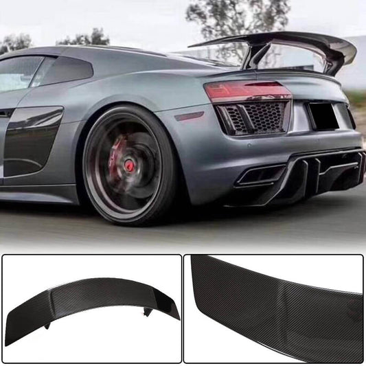 Rear Trunk Spoiler Dry Carbon Fiber for Audi R8 2015- - image 1