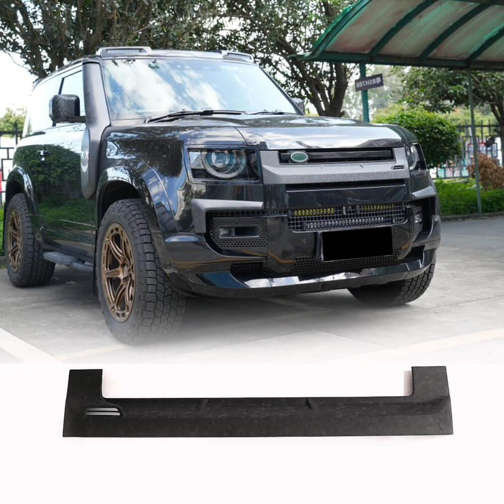 Front Grille Cover (Carbon) for Land Rover Defender 2019- - image 1