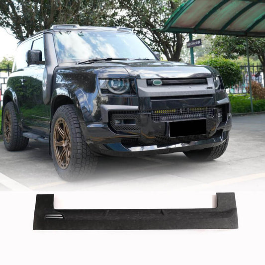 Front Grille Cover (Carbon) for Land Rover Defender 2019- - image 1