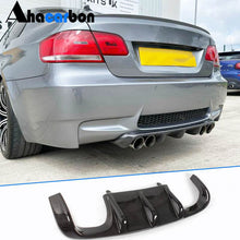Rear Bumper Diffuser H2-Style for E92/E93 M3, Carbon for BMW 3 Series E-90/91/92/93 2005-2011 - image 1