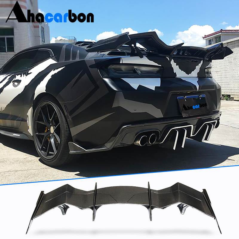 Spoiler V3 (Carbon) for Chevrolet Camaro 2015- - image 1