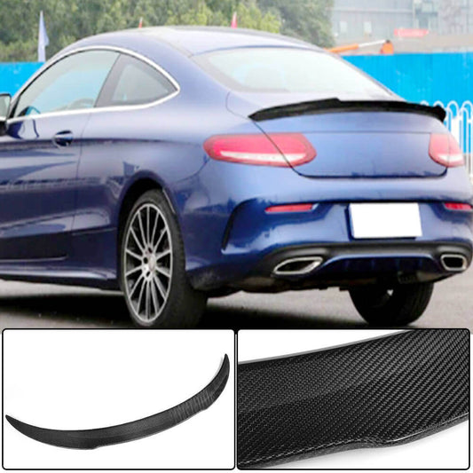 Spoiler V9 (for coupe 2015-2019, Carbon) for Mercedes C-class W205 2014-2021 - image 1