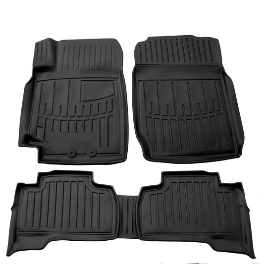 Rubber Floor Mats Stingray 3D (5 pcs) for Suzuki Grand Vitara 2005-2017 - image 1