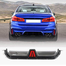 Rear bumper diffuser V2 (for M-Sport/M5 F90, Carbon) for BMW 5 Series G30/G31 2017-2023 - image 1