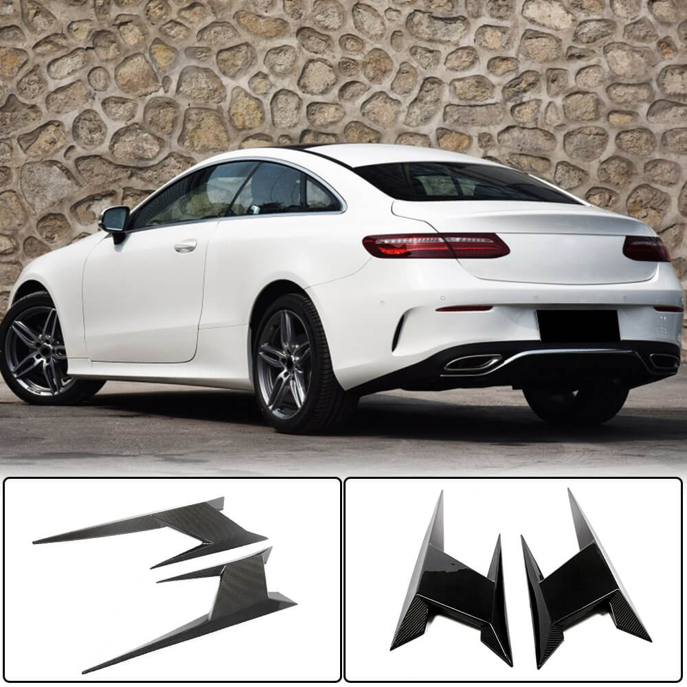 Carbon Rear Fender Covers (for AMG-Line 2017-2019) for Mercedes E-class coupe C238 2016-2024 - image 1