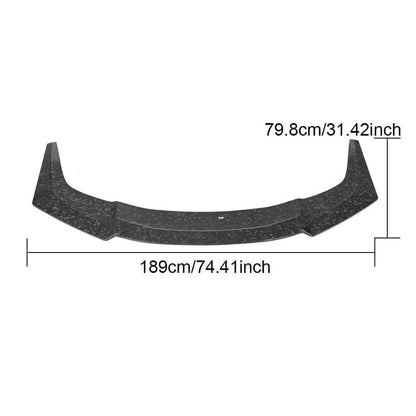 Front Bumper Lip Dry Carbon Fiber for Lamborghini Huracan - image 1