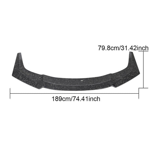 Front Bumper Lip Dry Carbon Fiber for Lamborghini Huracan - image 1