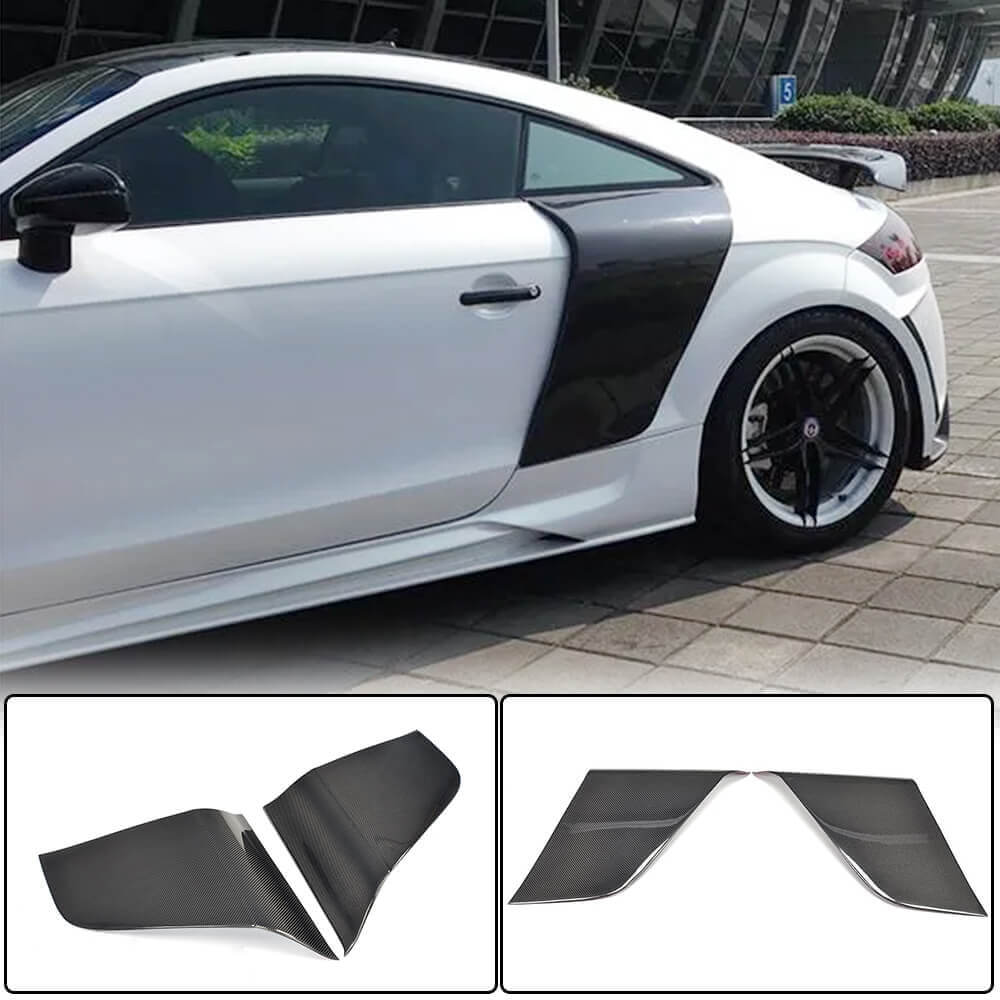 Carbon Rear Quarter Panel Covers (Coupe) for Audi ТТ 2006-2014 - image 2