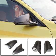 Mirror Covers Add-on Style Dry Carbon Fiber V2 (for M3) for BMW 3 series F-30/31/34 2012-2019 - image 1