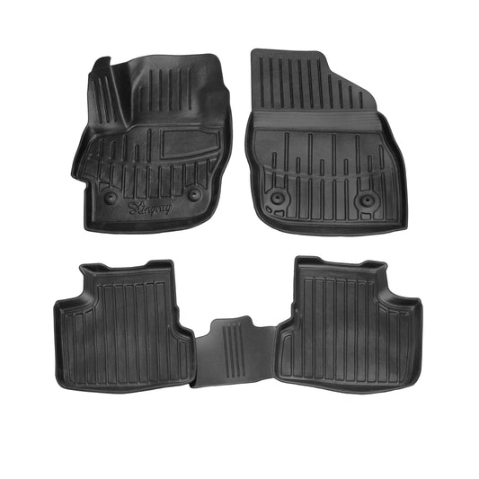 Rubber Floor Mats Stingray 3D (Europe, 4 pcs) for Mazda 3 2009-2013 - image 1