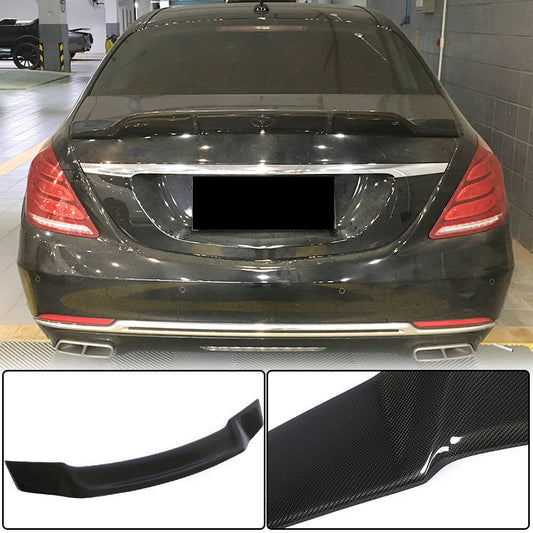 Spoiler V3 (Carbon) for Mercedes S-сlass W222 2013-2022 - image 1