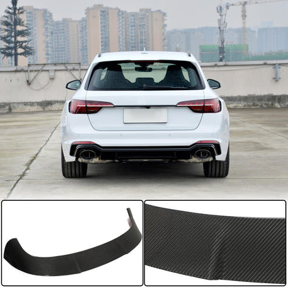 Spoiler (for RS4 SW 2020+, Carbon) for Audi A4 B9 2015-2024 - image 1