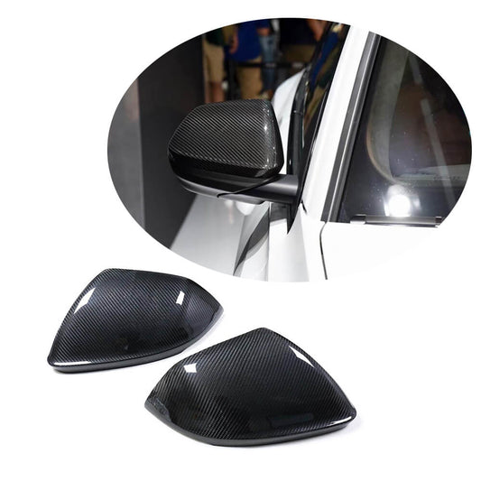 Mirror Covers (Dry Carbon) V1 for Audi Q8 2018- - image 1