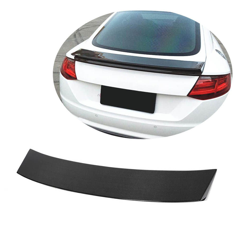 Spoiler V4 (Carbon) for Audi ТТ 2014-2023 - image 1