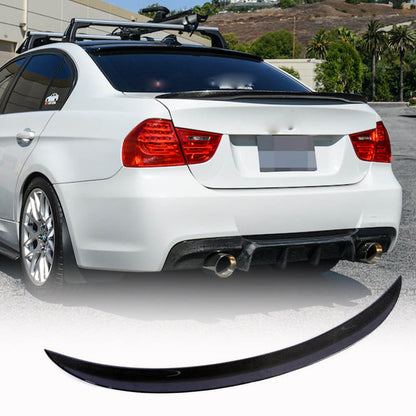 Rear Trunk Spoiler Carbon Fiber V4 (SD) for BMW 3 series E-90/91/92/93 2005-2011 - image 1