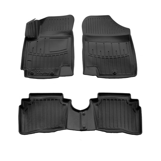 Stingray 3D Rubber Floor Mats (4 pcs) for Hyundai I-20 2008-2012 - image 1