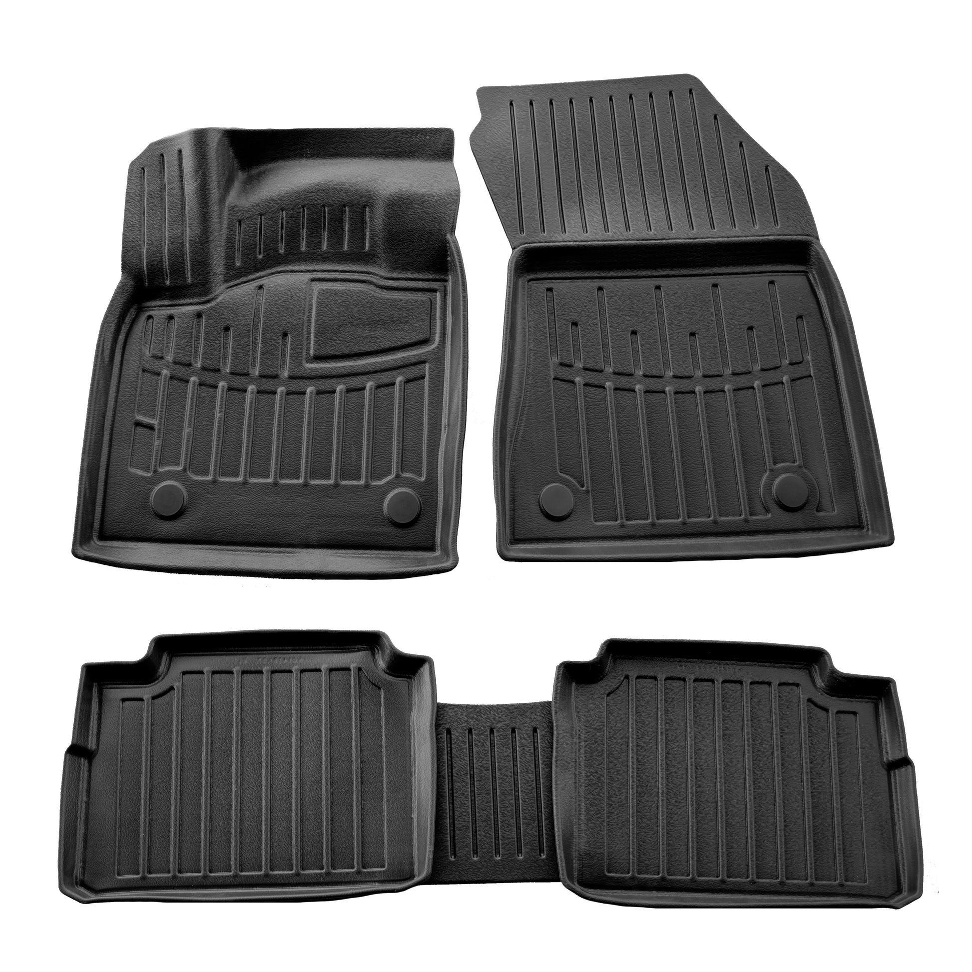 Rubber Floor Mats Stingray 3D (For e-power, 5 pcs) for Nissan X-trail T33/Rogue 2022- - image 1